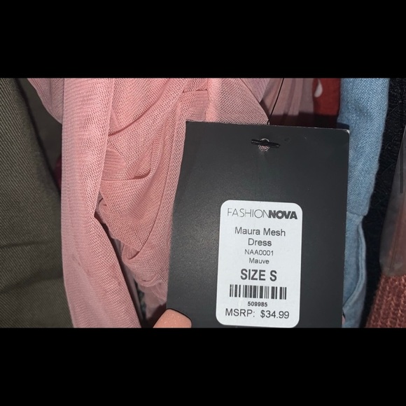 Fashion nova pink dress - Picture 4 of 4